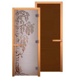 Двери для бани и сауны