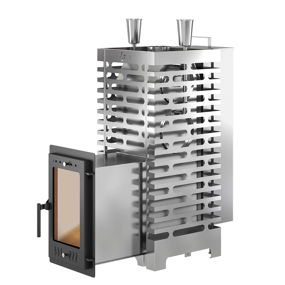 Печь для бани ASTON 24 НЕРЖ. (310М) Лонг "АКВА "