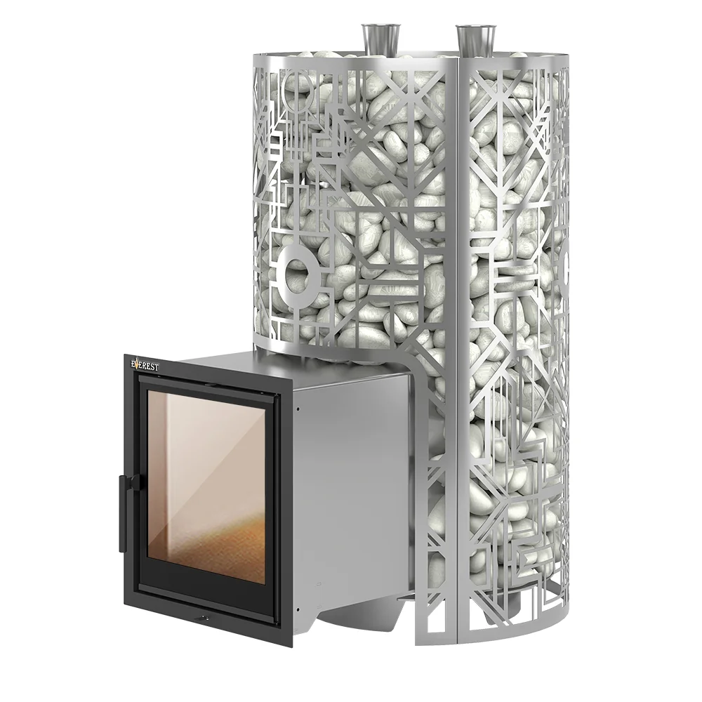 Печь для бани Эверест "Steam Master" 44 НЕРЖ. "ГЭЛЭКСИ" (227М)