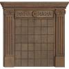 Портал для печей "КОЛОННА" Коричневый