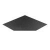 Лист напольный угловой 1100*1100*1,5 антрацит