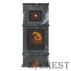 Печь-камин с духовкой EVEREST «KORELA» Амфиболит