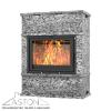 Камин ASTON 800 «VYBORG» Н-1326 Пироксенит Элит